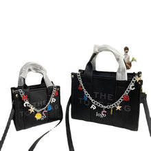 Load image into Gallery viewer, European and American Popular Large Capacity Tote Bag Female 2023 Women's Bag Chain Bag Large and Small Shoulder Bag Letter Crossbody Bag
