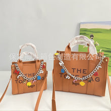 Load image into Gallery viewer, European and American Popular Large Capacity Tote Bag Female 2023 Women's Bag Chain Bag Large and Small Shoulder Bag Letter Crossbody Bag