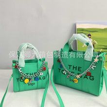 Load image into Gallery viewer, European and American Popular Large Capacity Tote Bag Female 2023 Women's Bag Chain Bag Large and Small Shoulder Bag Letter Crossbody Bag