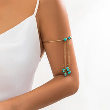 Load image into Gallery viewer, Europe and America Cross Border Ornament Country Style and Simple Vacation Style Gravel Tassel Bracelet Fashion Personalized Opening Armband Arm Chain