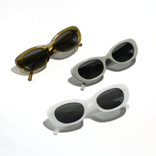 Load image into Gallery viewer, Xunge Glasses Star New Oval All-Match Sunglasses Men's Gray European and American Uv Sunglasses Women's Hot