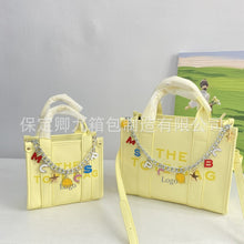 Load image into Gallery viewer, European and American Popular Large Capacity Tote Bag Female 2023 Women's Bag Chain Bag Large and Small Shoulder Bag Letter Crossbody Bag