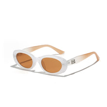 Load image into Gallery viewer, Xunge Glasses Pearl Oval High-Grade Sunglasses for WomeninsStreet Shooting Fashion New Sunglasses Men