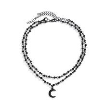 Load image into Gallery viewer, Europe and America Cross Border Ornament Minimalist Design Niche XINGX Tassel Necklace Sweet Cool Hip Hop Single-Layer Wafer Necklace