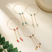 Load image into Gallery viewer, Europe and America Cross Border Ornament Country Style and Simple Vacation Style Gravel Tassel Bracelet Fashion Personalized Opening Armband Arm Chain