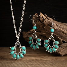 Load image into Gallery viewer, Europe and America Cross Border Beach Water Drop Tassel Niche Necklace Jewelry Sweet Cool Hot Girl Ethnic Bohemian Tophus Necklace