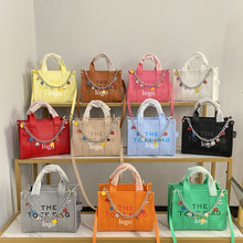 Load image into Gallery viewer, European and American Popular Large Capacity Tote Bag Female 2023 Women's Bag Chain Bag Large and Small Shoulder Bag Letter Crossbody Bag