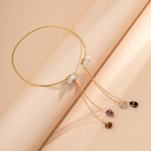 Load image into Gallery viewer, Europe and America Cross Border Ornament Country Style and Simple Vacation Style Gravel Tassel Bracelet Fashion Personalized Opening Armband Arm Chain