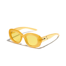 Load image into Gallery viewer, Xunge Large Frame Glasses Personality Trend Xiaohongshu Internet Celebrity Recommended Sunglasses Female Star Oval Sunglasses Male