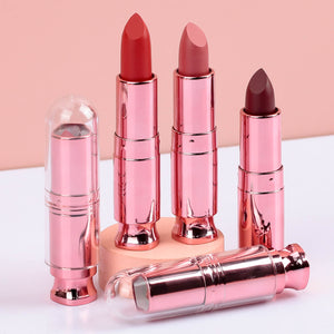 OWIIZI Matte Lipstick No Stain on Cup Long Lasting Lipstick Easy to Color Lipstick