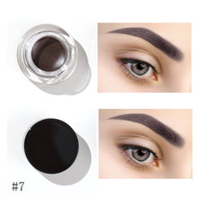 Load image into Gallery viewer, OWIIZI 10 Colors Long Lasting Brow Cream Eyebrows Nourishing Cream Waterproof Eyebrow Cream