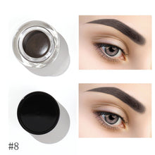 Load image into Gallery viewer, OWIIZI 10 Colors Long Lasting Brow Cream Eyebrows Nourishing Cream Waterproof Eyebrow Cream