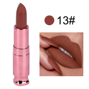 OWIIZI Matte Lipstick No Stain on Cup Long Lasting Lipstick Easy to Color Lipstick