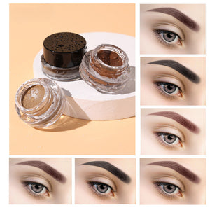 OWIIZI 10 Colors Long Lasting Brow Cream Eyebrows Nourishing Cream Waterproof Eyebrow Cream