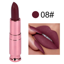 Load image into Gallery viewer, OWIIZI Matte Lipstick No Stain on Cup Long Lasting Lipstick Easy to Color Lipstick