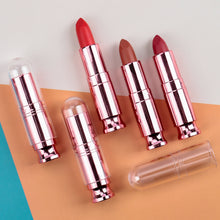 Load image into Gallery viewer, OWIIZI Matte Lipstick No Stain on Cup Long Lasting Lipstick Easy to Color Lipstick