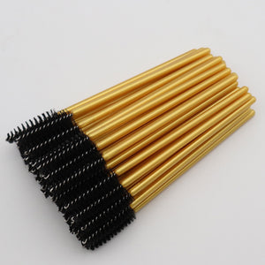 OWIIZI Eyelash brushes Disposable Eyelash Mascara Brushes for Eye Lashes 50pcs