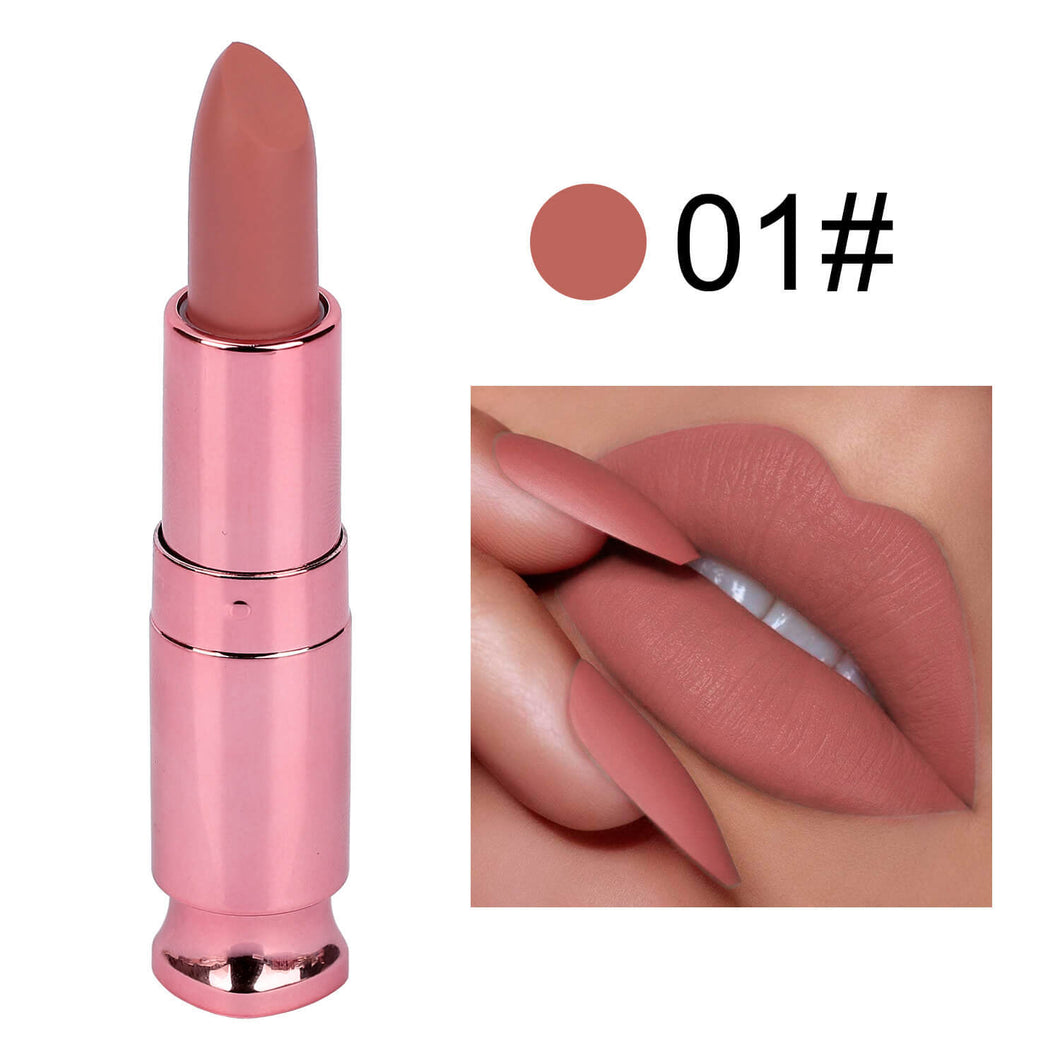 OWIIZI Matte Lipstick No Stain on Cup Long Lasting Lipstick Easy to Color Lipstick