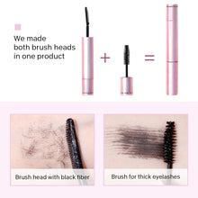 Load image into Gallery viewer, OWIIZI Mascara Double-Headed Water-Based Volume Mascara Styling Not Easy to Smudge Mascara