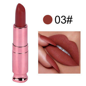 OWIIZI Matte Lipstick No Stain on Cup Long Lasting Lipstick Easy to Color Lipstick