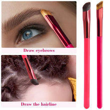 Load image into Gallery viewer, OWIIZI Eyebrow Brush Eye Brow Concealer Contour Brush, Professional Square Angled Eyebrow Brush for Eye Brow Makeup