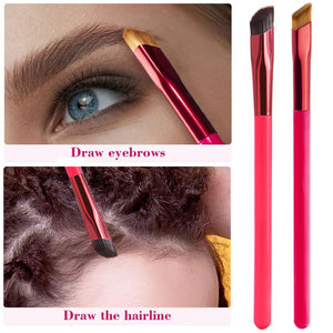 OWIIZI Eyebrow Brush Eye Brow Concealer Contour Brush, Professional Square Angled Eyebrow Brush for Eye Brow Makeup