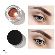 Load image into Gallery viewer, OWIIZI 10 Colors Long Lasting Brow Cream Eyebrows Nourishing Cream Waterproof Eyebrow Cream