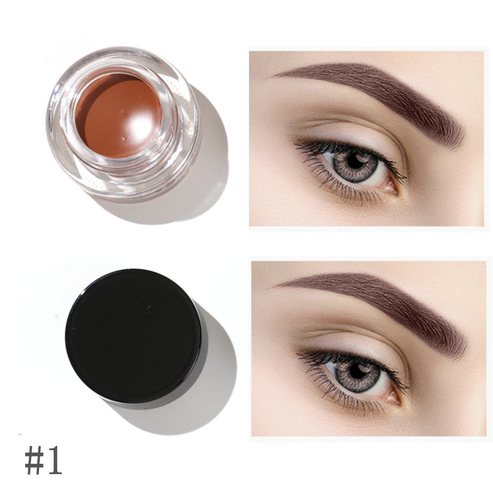 OWIIZI 10 Colors Long Lasting Brow Cream Eyebrows Nourishing Cream Waterproof Eyebrow Cream