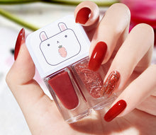 Load image into Gallery viewer, OWIIZI Nail Enamel Water-Based Transparent Nail Enamel Set Nail Enamel Polish