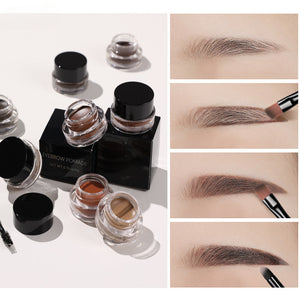 OWIIZI 10 Colors Long Lasting Brow Cream Eyebrows Nourishing Cream Waterproof Eyebrow Cream