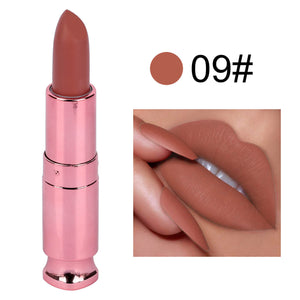 OWIIZI Matte Lipstick No Stain on Cup Long Lasting Lipstick Easy to Color Lipstick