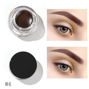 OWIIZI 10 Colors Long Lasting Brow Cream Eyebrows Nourishing Cream Waterproof Eyebrow Cream