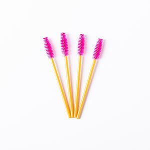 OWIIZI Eyelash brushes Disposable Eyelash Mascara Brushes for Eye Lashes 50pcs