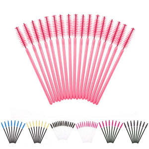 OWIIZI Eyelash brushes Disposable Eyelash Mascara Brushes for Eye Lashes 50pcs