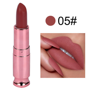 OWIIZI Matte Lipstick No Stain on Cup Long Lasting Lipstick Easy to Color Lipstick