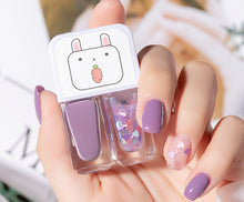 Load image into Gallery viewer, OWIIZI Nail Enamel Water-Based Transparent Nail Enamel Set Nail Enamel Polish