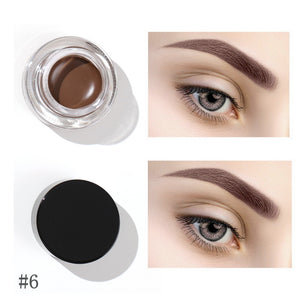 OWIIZI 10 Colors Long Lasting Brow Cream Eyebrows Nourishing Cream Waterproof Eyebrow Cream