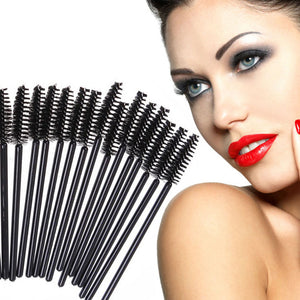 OWIIZI Eyelash brushes Disposable Eyelash Mascara Brushes for Eye Lashes 50pcs