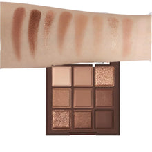 Load image into Gallery viewer, OWIIZI Eye-shadow palette- Rose Gold Dark Brown Eyeshadow Palette Colorful 9 Colors