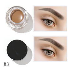 Load image into Gallery viewer, OWIIZI 10 Colors Long Lasting Brow Cream Eyebrows Nourishing Cream Waterproof Eyebrow Cream