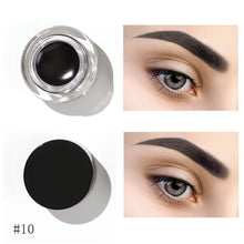 Load image into Gallery viewer, OWIIZI 10 Colors Long Lasting Brow Cream Eyebrows Nourishing Cream Waterproof Eyebrow Cream