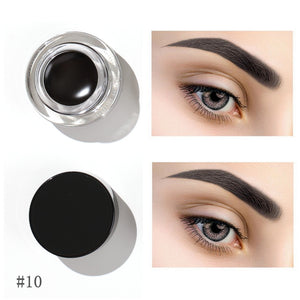 OWIIZI 10 Colors Long Lasting Brow Cream Eyebrows Nourishing Cream Waterproof Eyebrow Cream