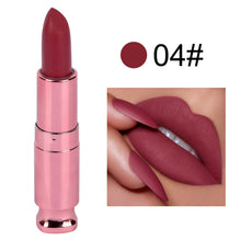 Load image into Gallery viewer, OWIIZI Matte Lipstick No Stain on Cup Long Lasting Lipstick Easy to Color Lipstick