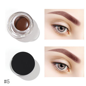 OWIIZI 10 Colors Long Lasting Brow Cream Eyebrows Nourishing Cream Waterproof Eyebrow Cream