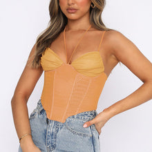 Load image into Gallery viewer, JY21645Summer2023New European and American Style Trendy Hot Girl All-Matching Slim Fit Halter Waist Camisole for Women