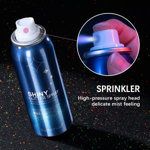 NewibcccndcGlitter Spray Cross-Border60ML Nightclub Party Body Starry Sky Flash Spray