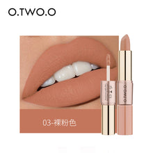 Load image into Gallery viewer, O.TWO.ODouble-Headed Velvet Matte Lip Gloss Lipstick Two-in-One Soft Fog12Color Lip Lacquer Factory Direct SalesN9107