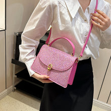 Load image into Gallery viewer, Sequin Popular Fashion Tote Women 2023New Fashion Lock Special-Interest Design Shoulder Messenger Bag