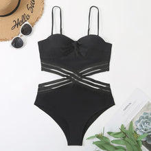 Load image into Gallery viewer, 2022New Foreign Trade Amazon European and American Sexy Hard Bag Strap One-Piece Bikini Women&#39;s Swimsuit Factory Wholesale