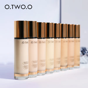 O.TWO.OGold Natural Longwear Foundation Flawless Cover Invisible PoresbbCream Moisturizing Liquid Foundation9983